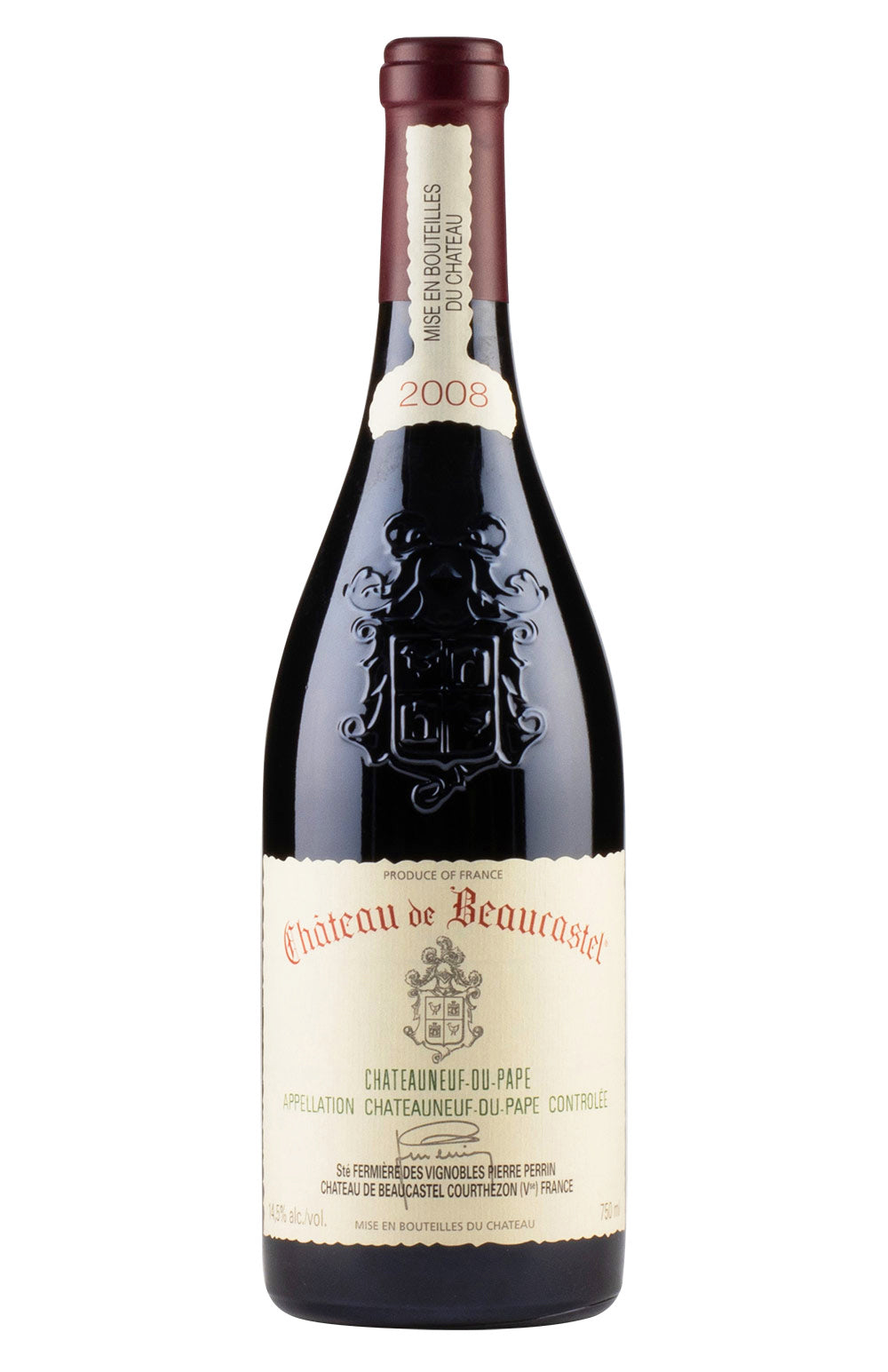 Chateauneuf du Pape Beaucastel 2008