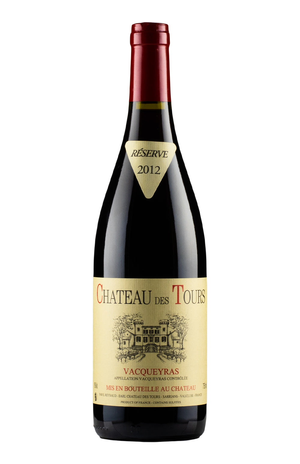 Vacqueyras Chateau des Tours 2012
