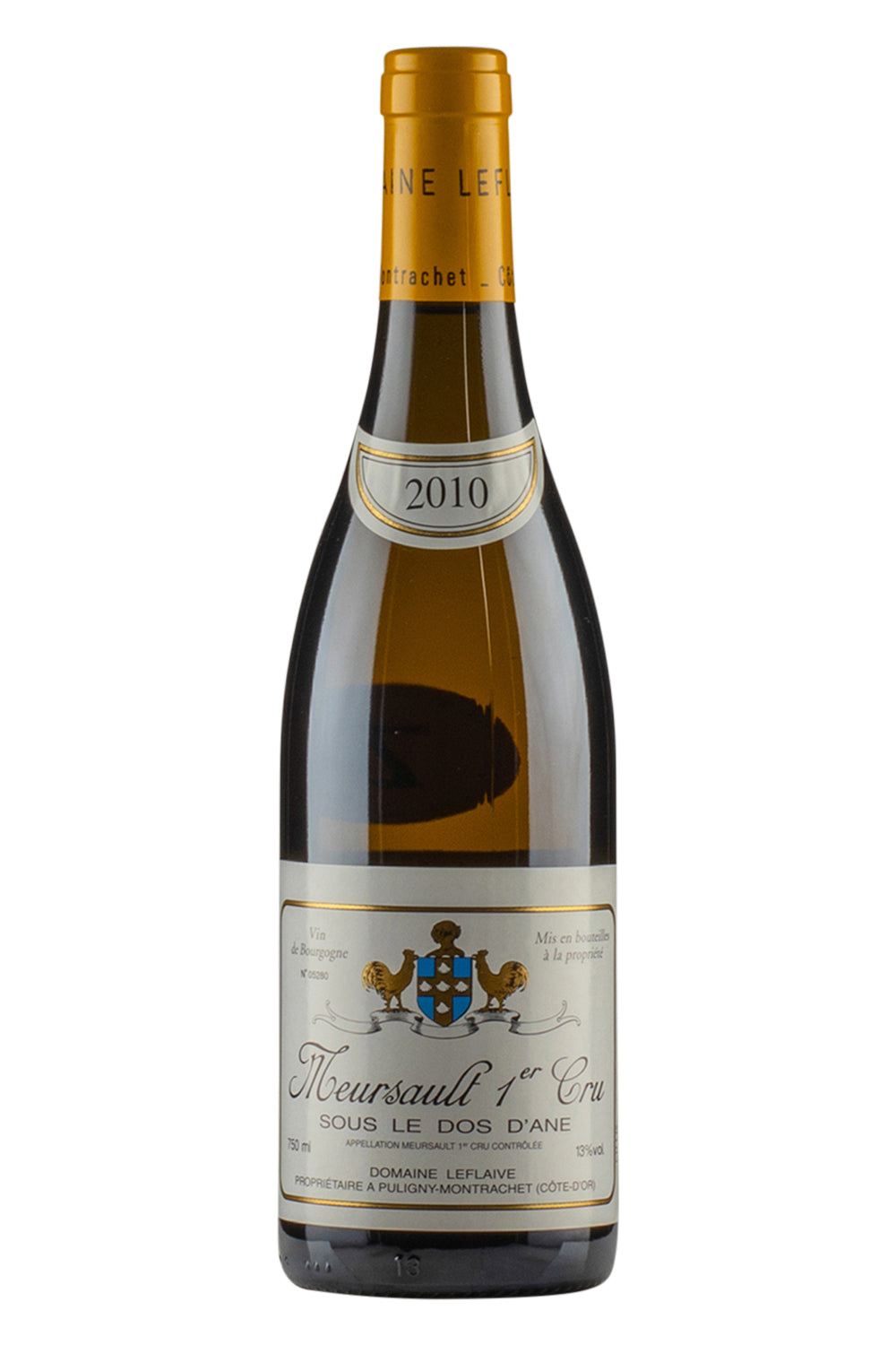 Meursault Sous Le Dos d`Ane Domaine Leflaive 2010
