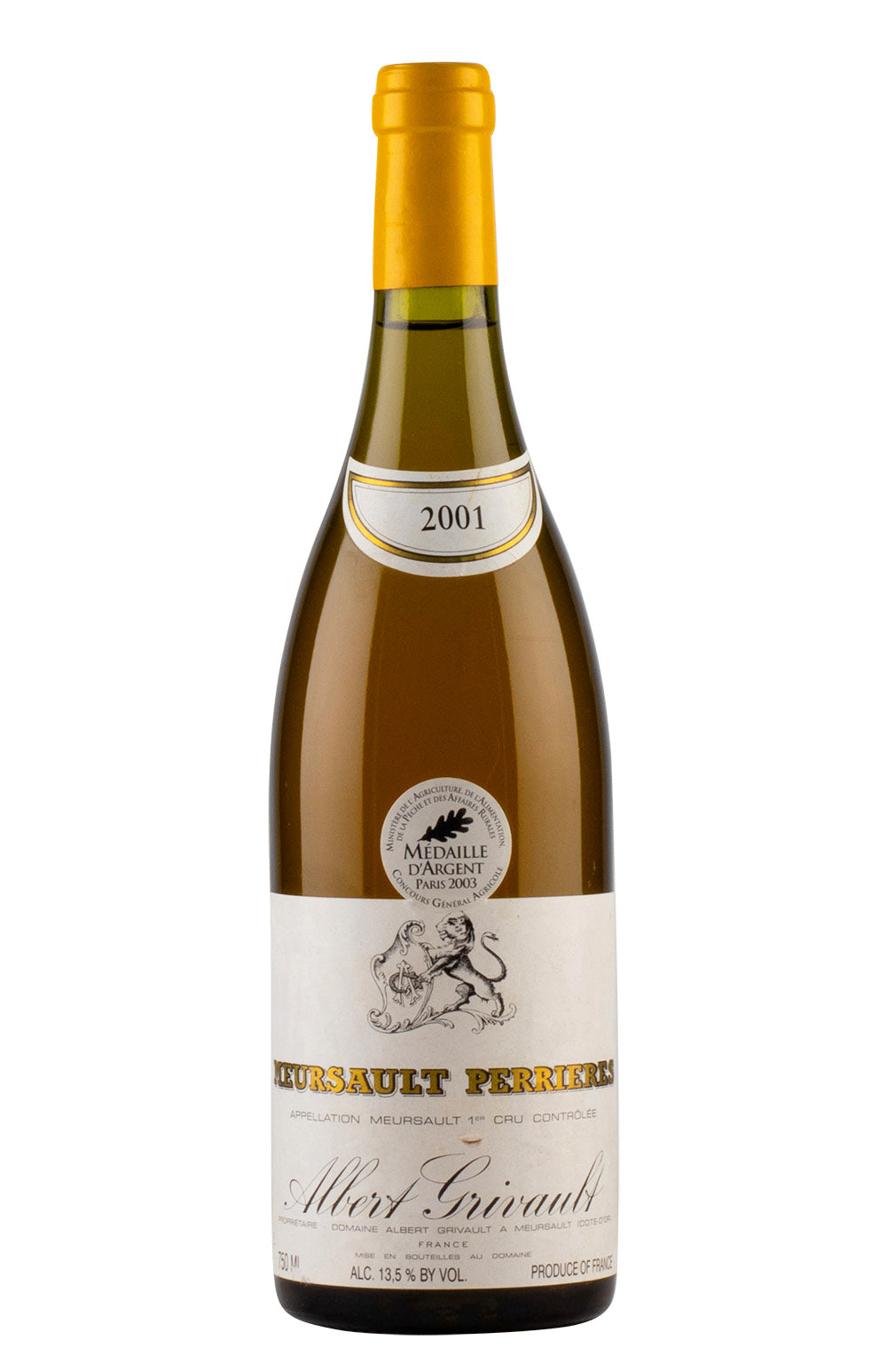 Meursault Les Perrieres Albert Grivault 2001
