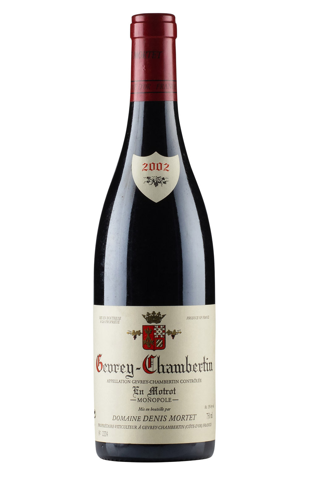 Gevrey Chambertin En Motrot Denis Mortet 2002