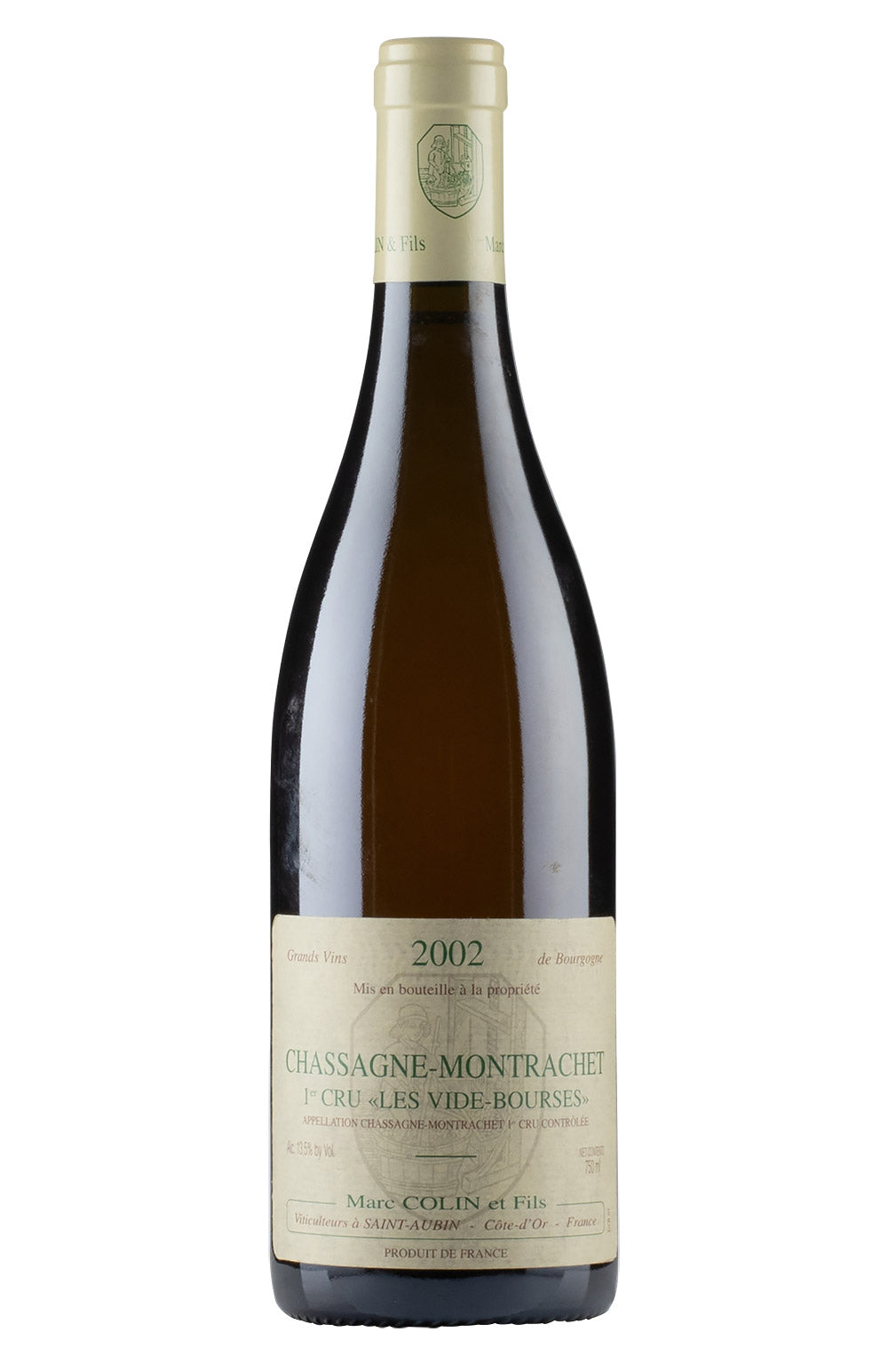 Chassagne Montrachet Les Vides Bourses Marc Colin 2002