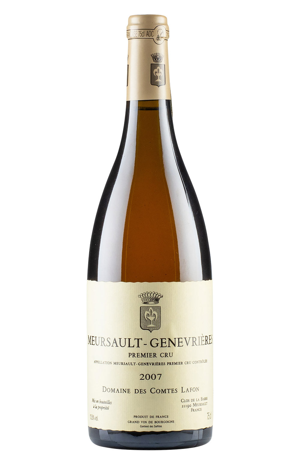 Meursault Genevrieres Comtes Lafon 2007