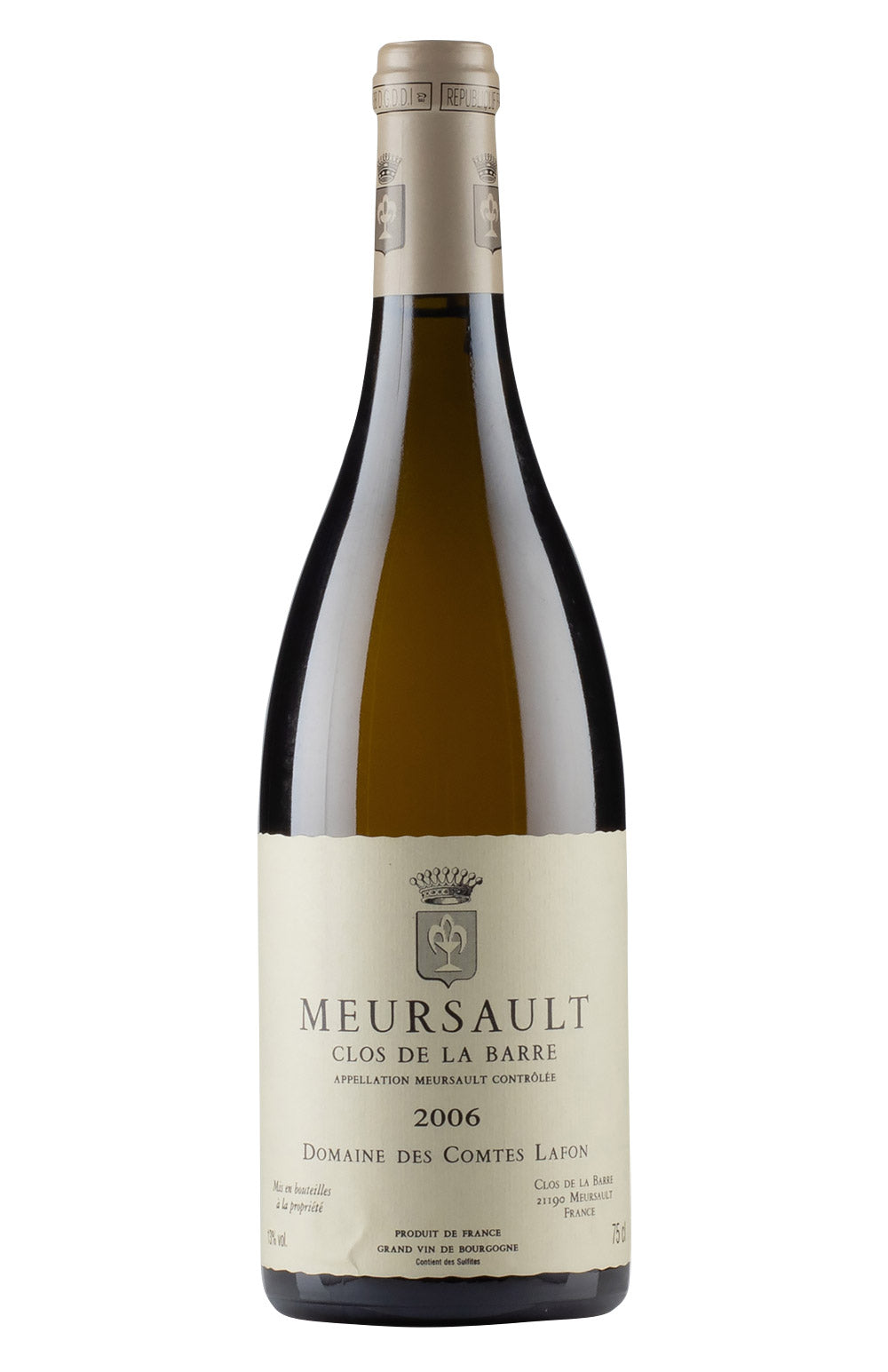Meursault Clos de la Barre Comtes Lafon 2006