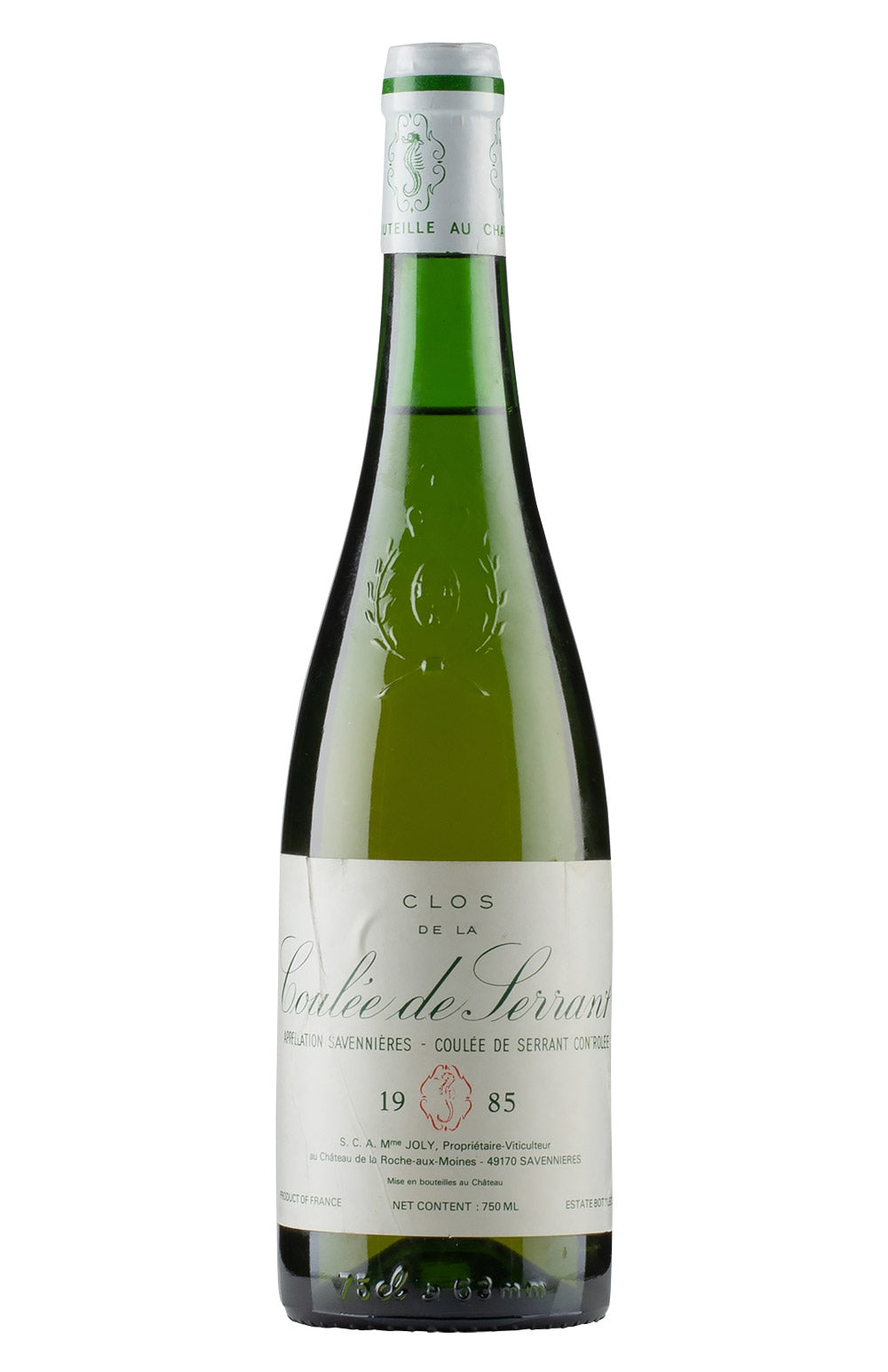 Savennieres Coulee de Serrant Nicolas Joly 1985