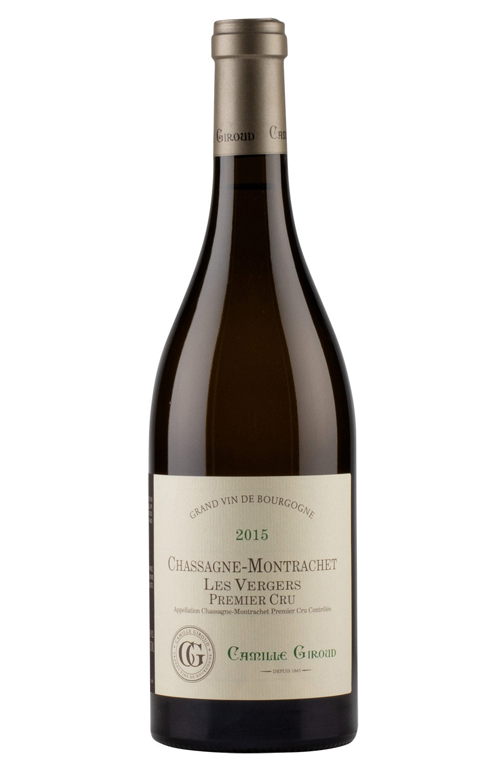 Chassagne Montrachet Les Vergers Camille Giroud 2015