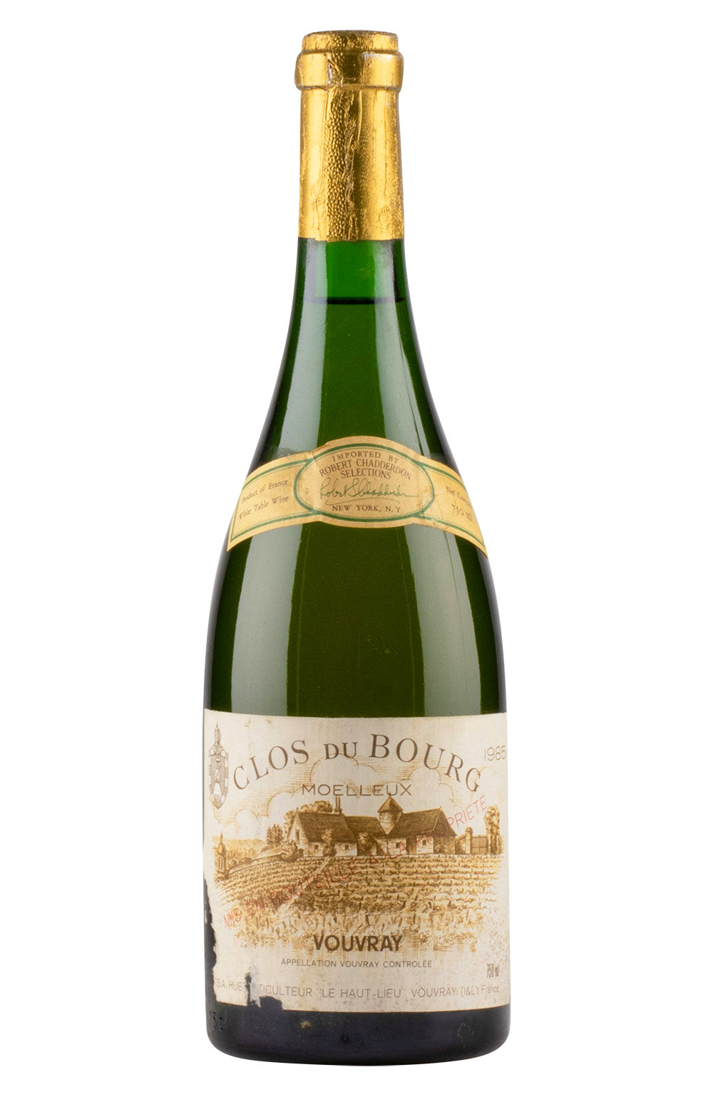 Vouvray Clos du Bourg Moelleux Huet 1985