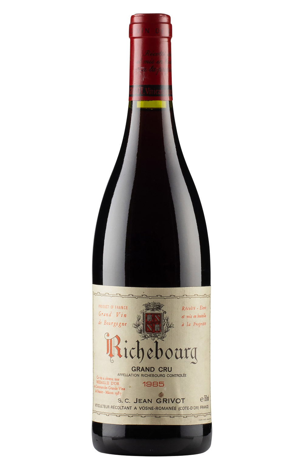 Richebourg Jean Grivot 1985