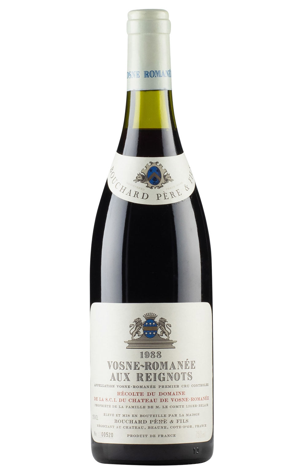 Vosne Romanee Aux Reignots Bouchard 1988