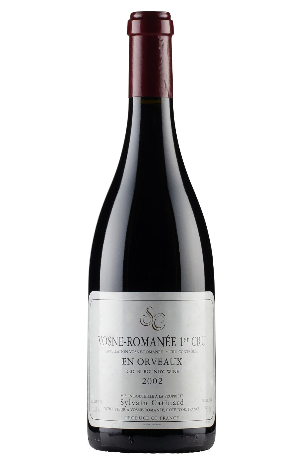 Vosne Romanee En Orveaux Sylvain Cathiard 2002