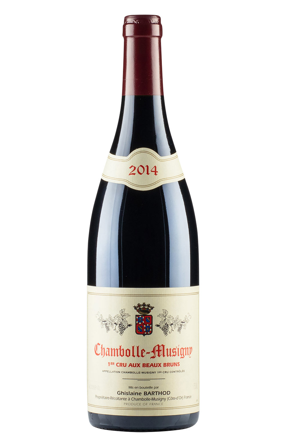 Chambolle Musigny Aux Beaux Bruns Ghislaine Barthod 2014