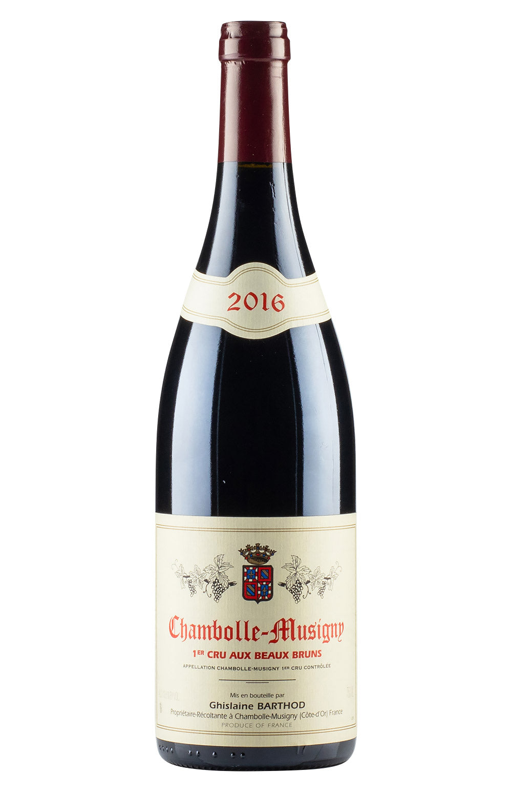 Chambolle Musigny Aux Beaux Bruns Ghislaine Barthod 2016