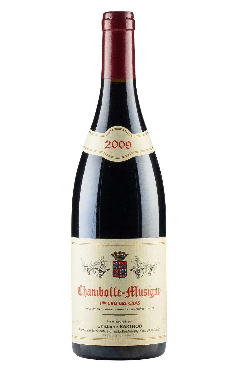 Chambolle Musigny Les Cras Ghislaine Barthod 2009
