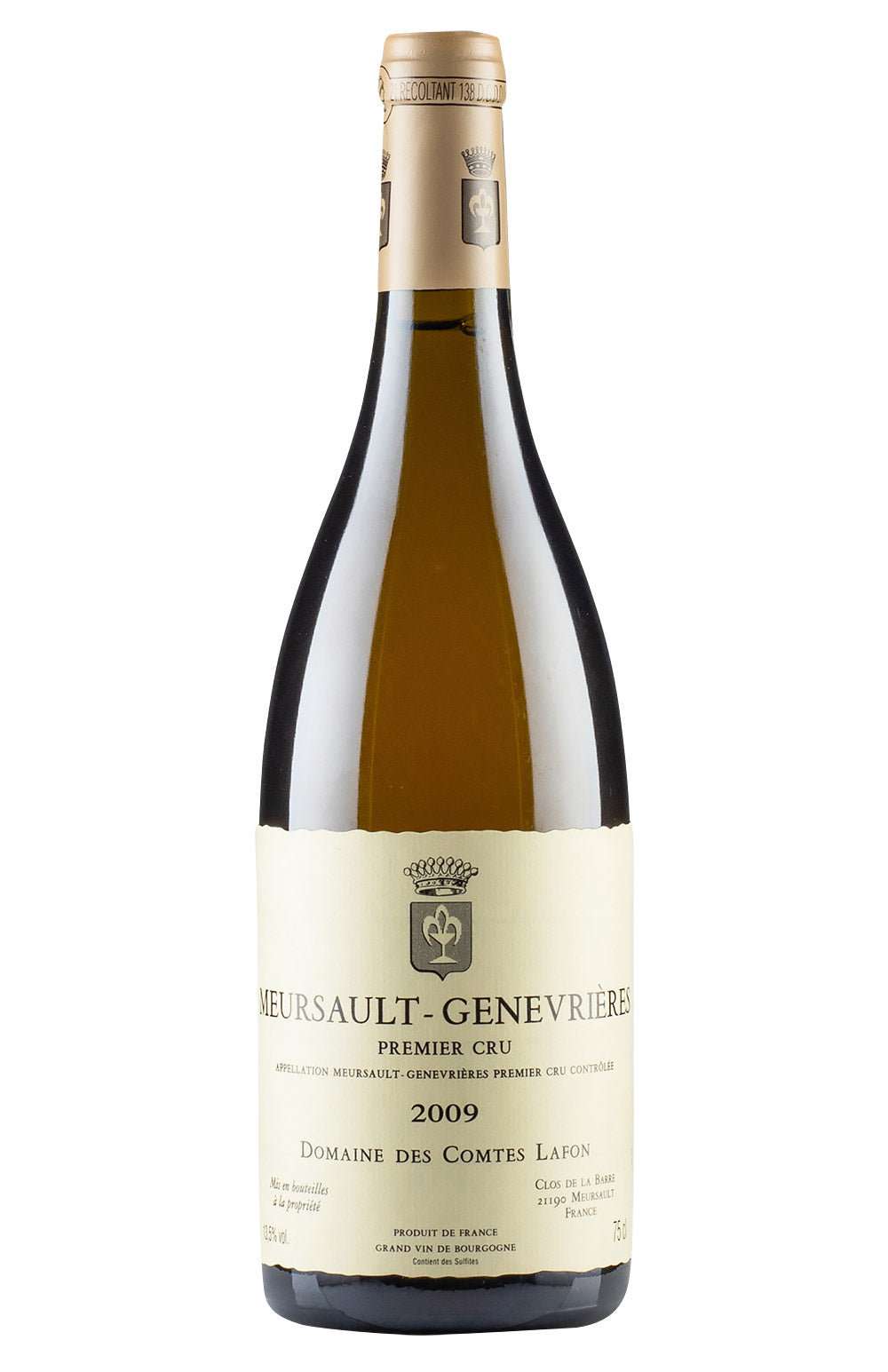 Meursault Genevrieres Comtes Lafon 2009