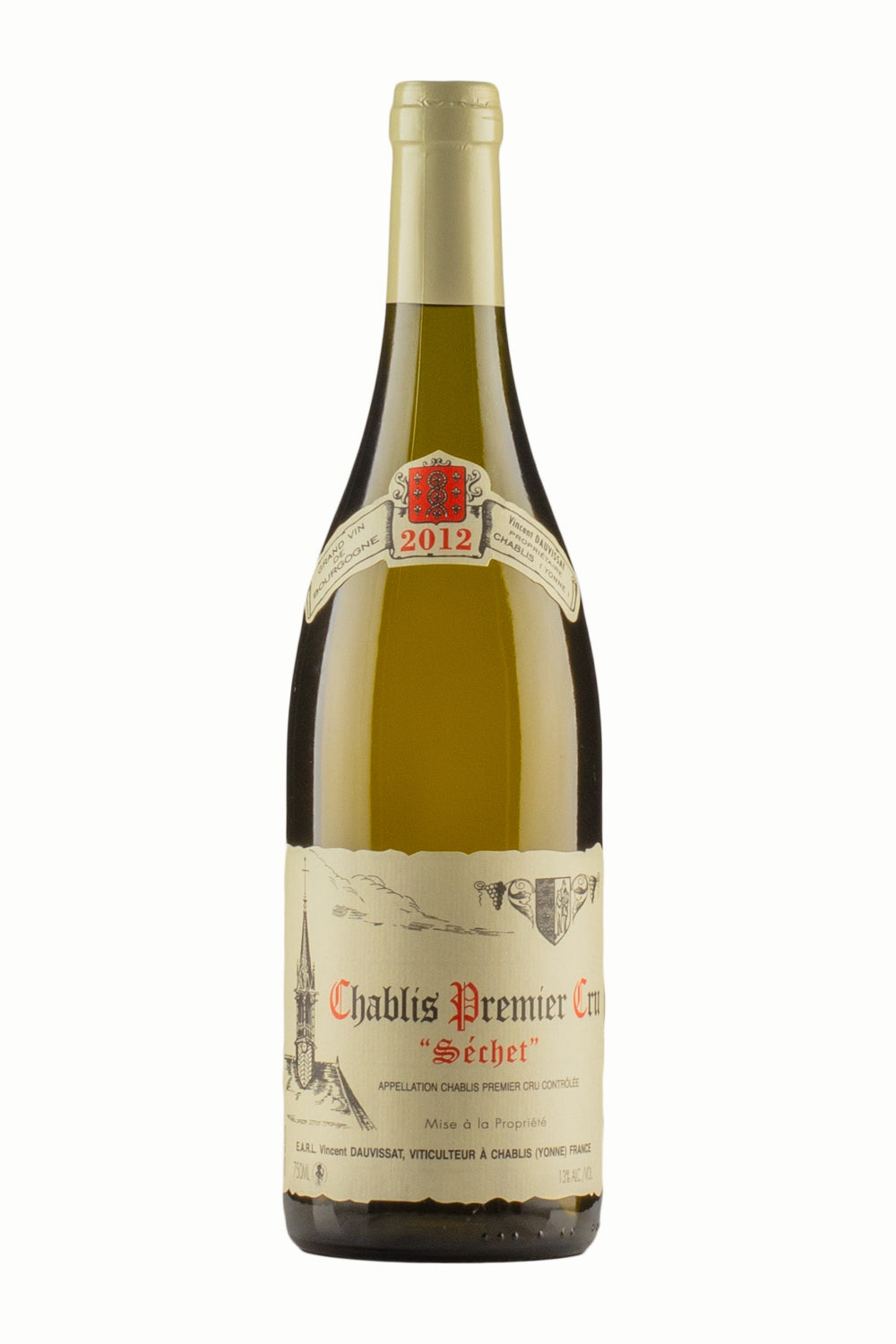 Chablis Sechet Vincent Dauvissat 2012