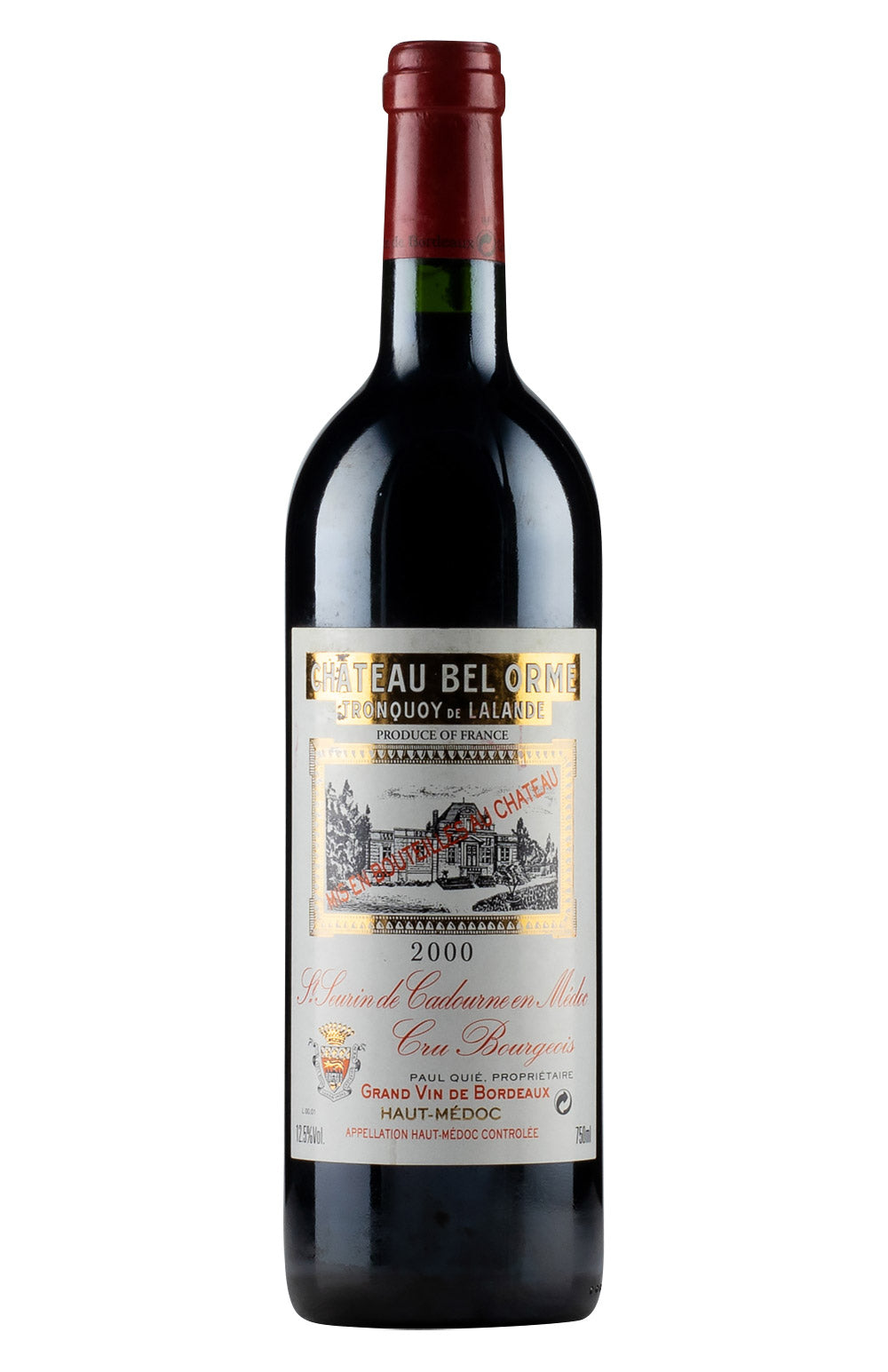 Bel Orme Tronquoy Lalande 2000