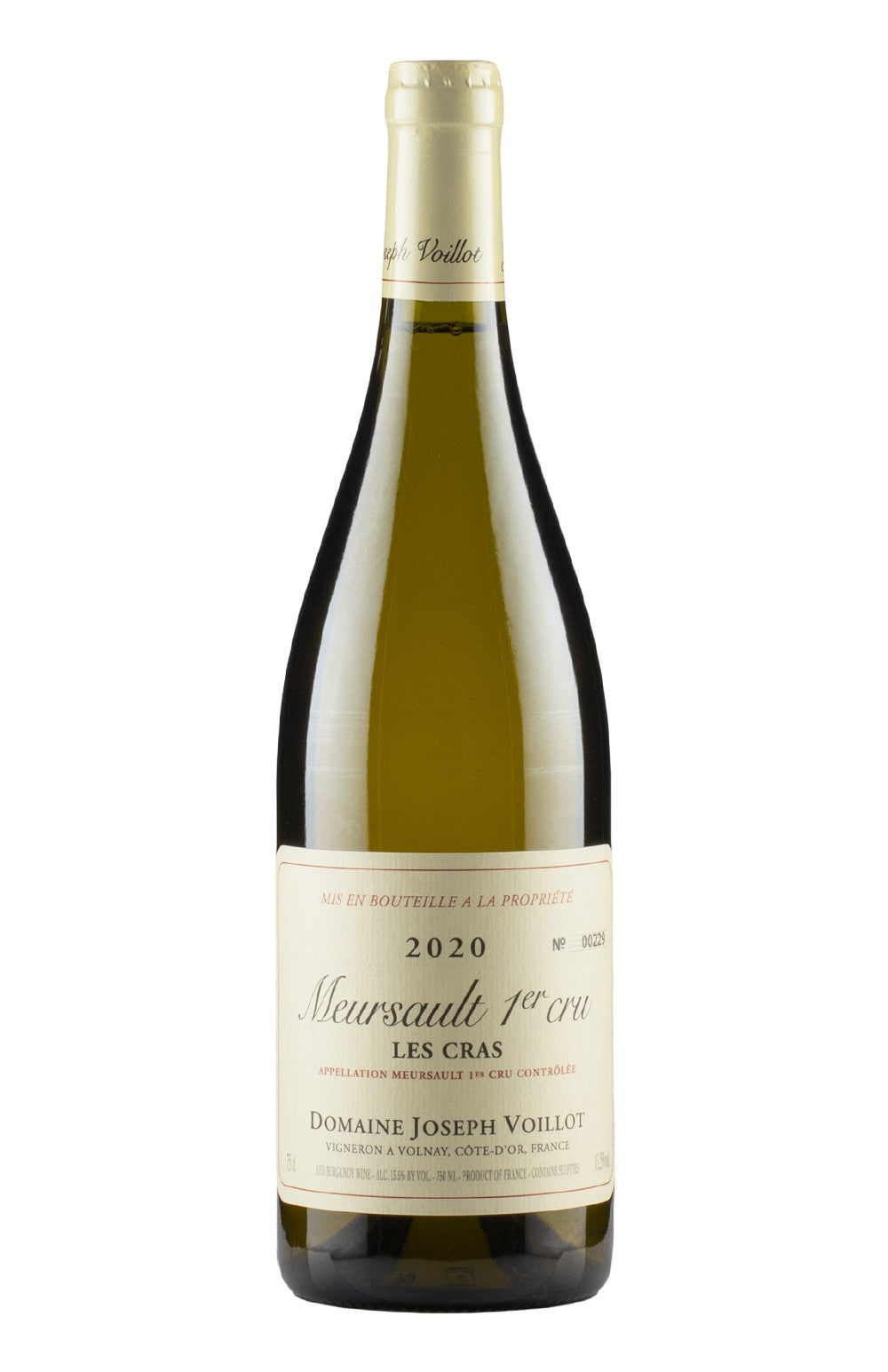 Meursault Les Cras Joseph Voillot 2020