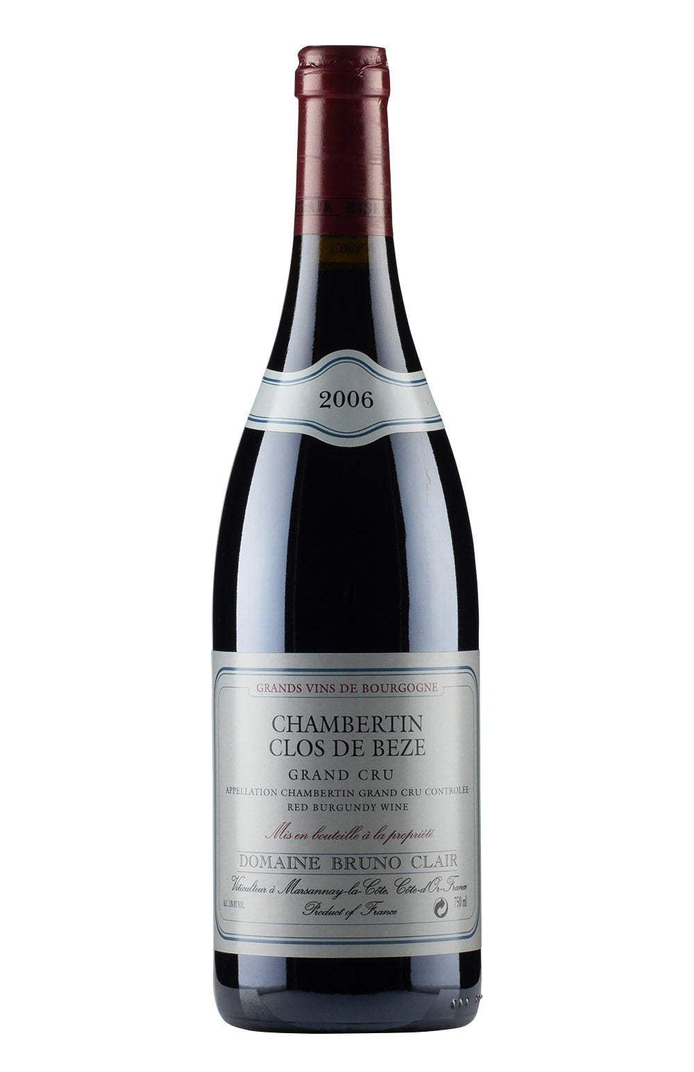 Chambertin Clos de Beze Bruno Clair 2006