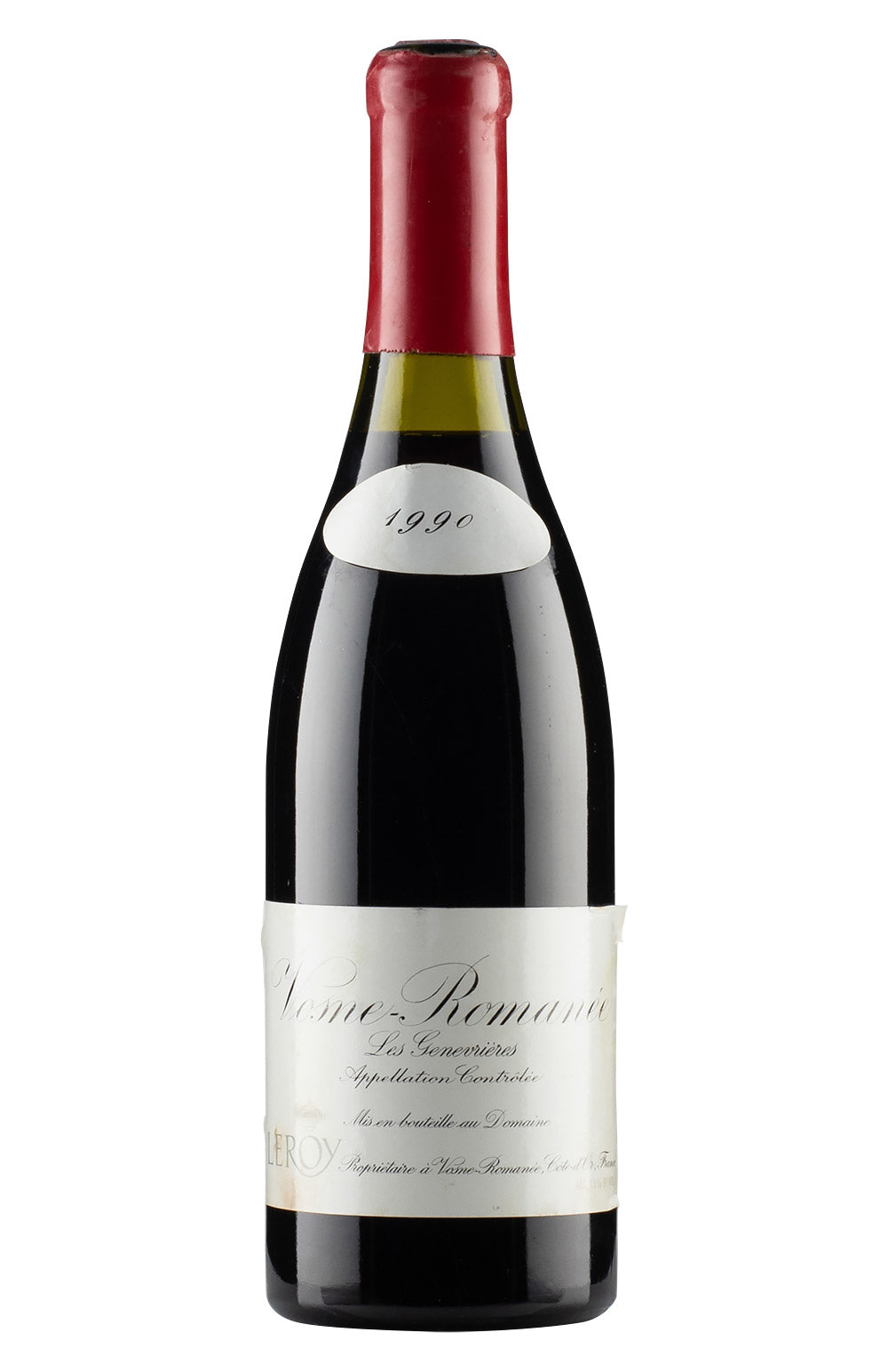 Vosne Romanee Les Genaivrieres Domaine Leroy 1990
