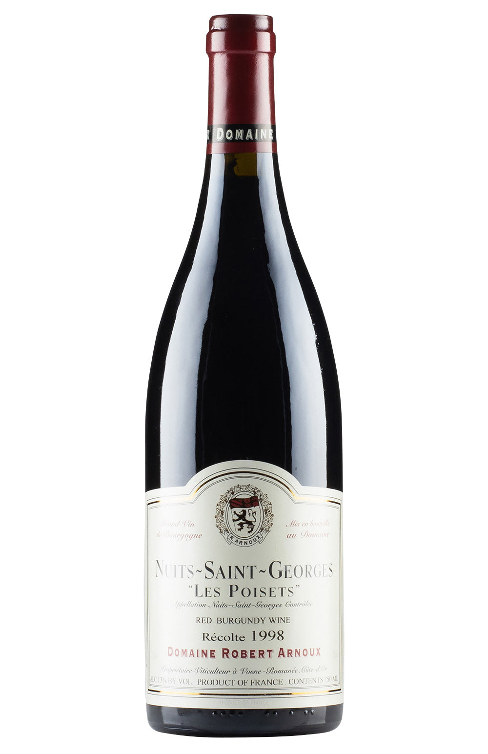 Nuits St Georges Les Poisets Robert Arnoux 1998