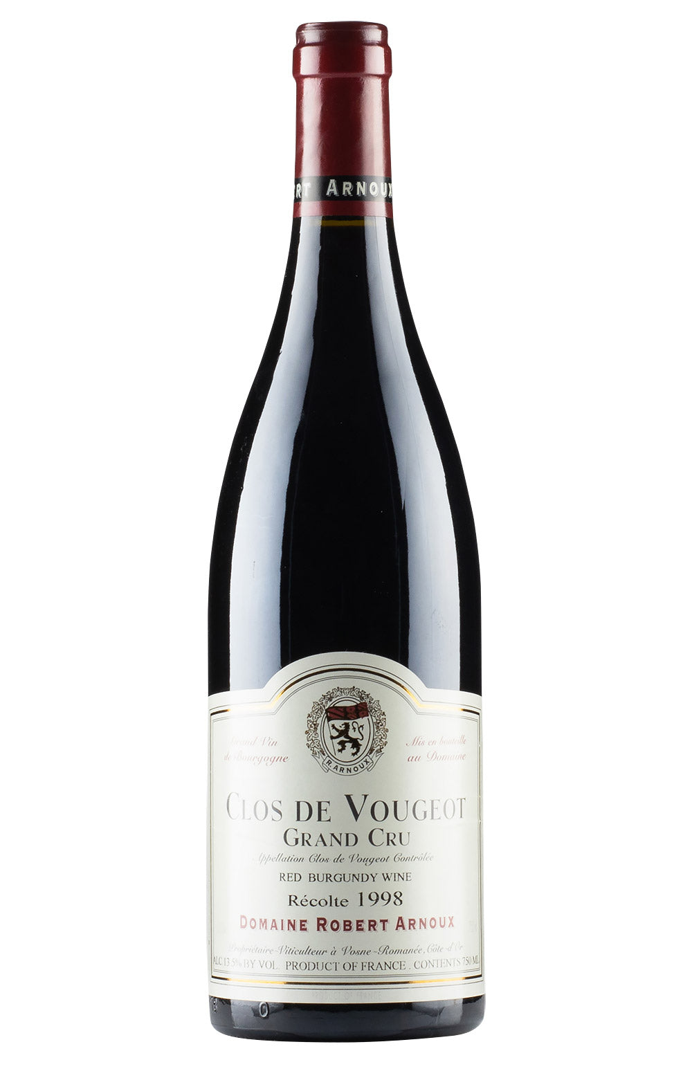 Clos de Vougeot Robert Arnoux 1998