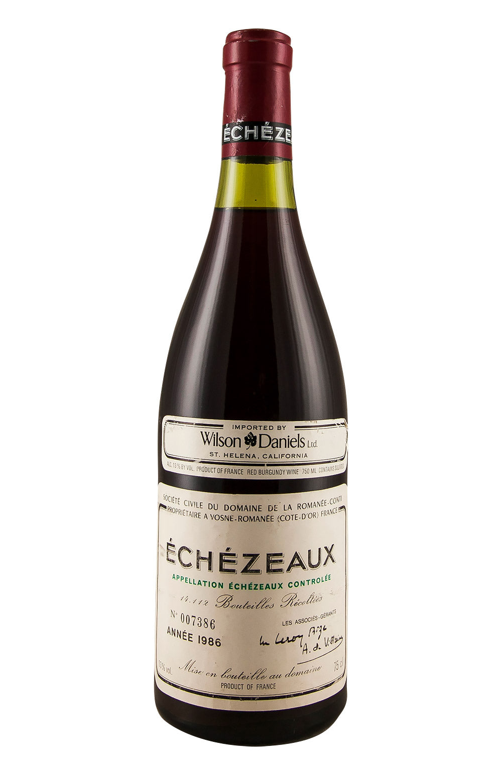 Echezeaux DRC 1986