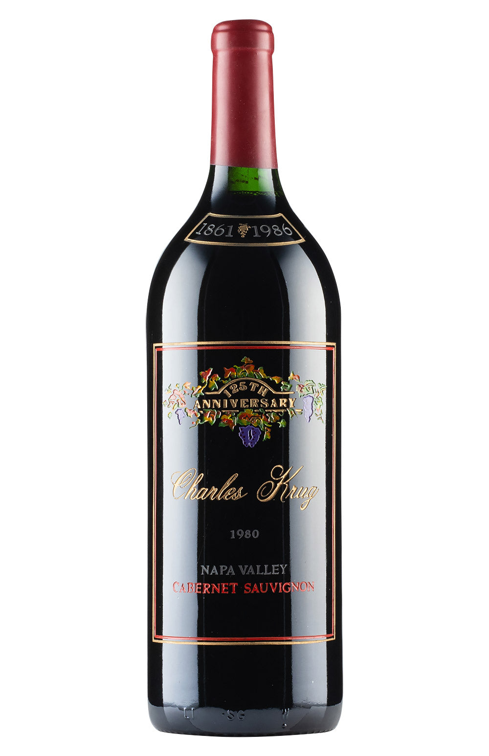 Charles Krug Cabernet Sauvignon Magnum 1980