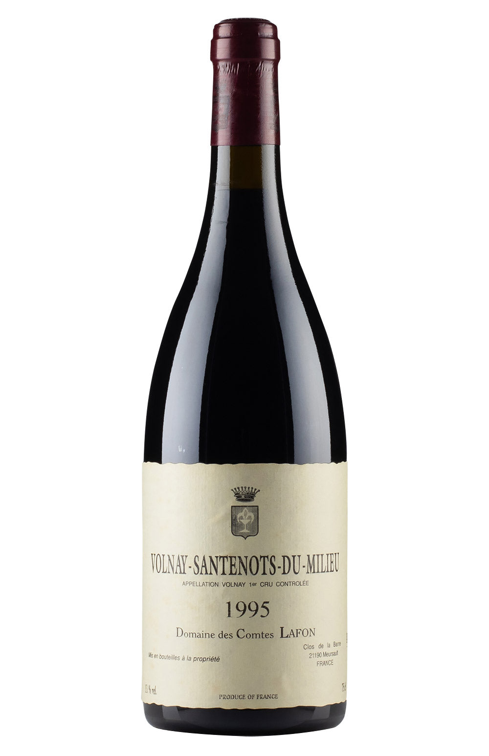 Volnay Santenots du Milieu Comtes Lafon 1995