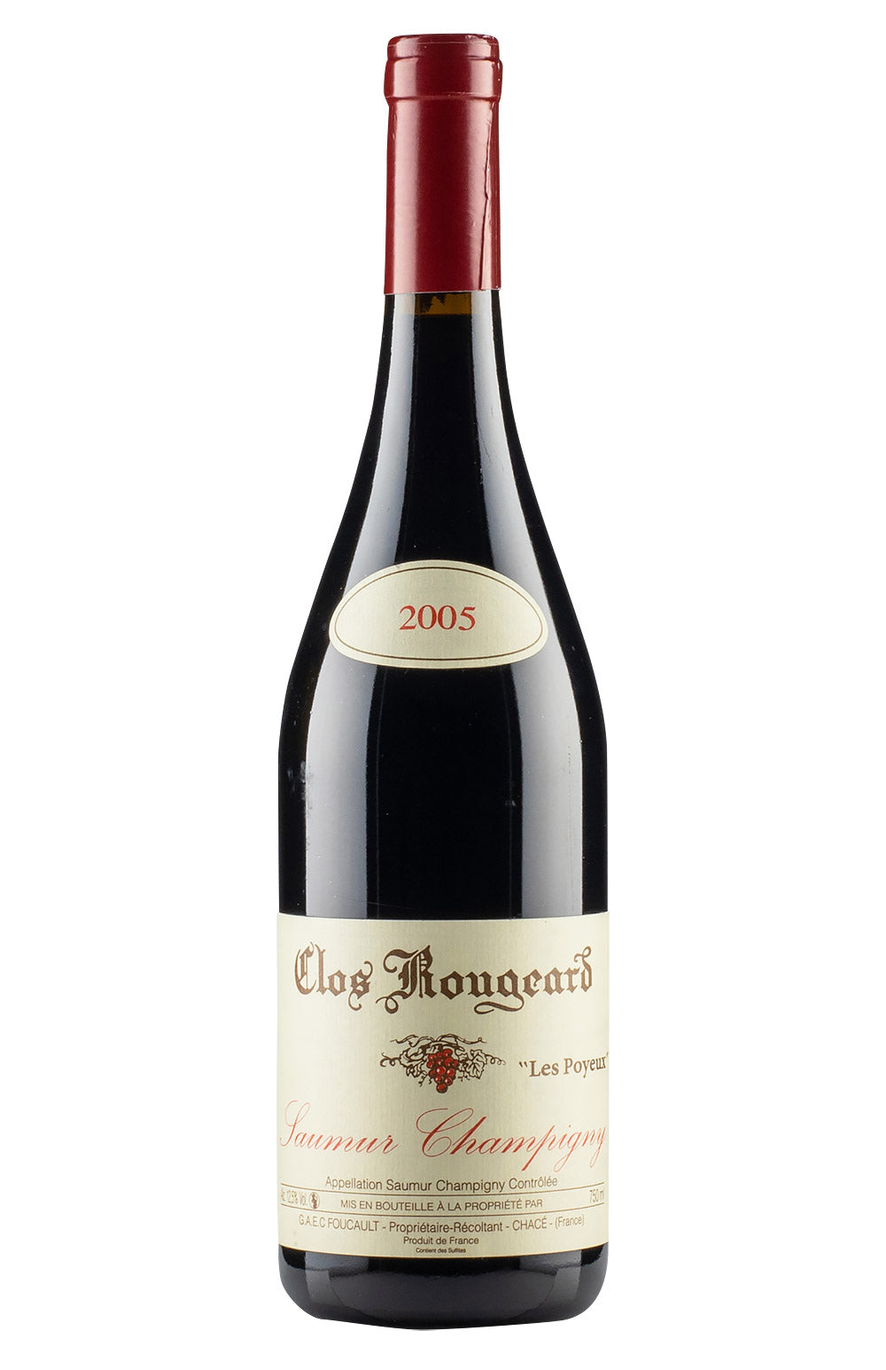 Saumur Champigny Les Poyeux Clos Rougeard 2005