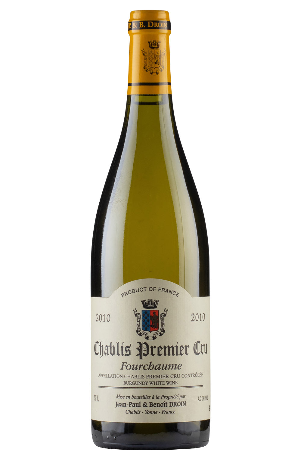 Chablis Fourchaume Droin 2010