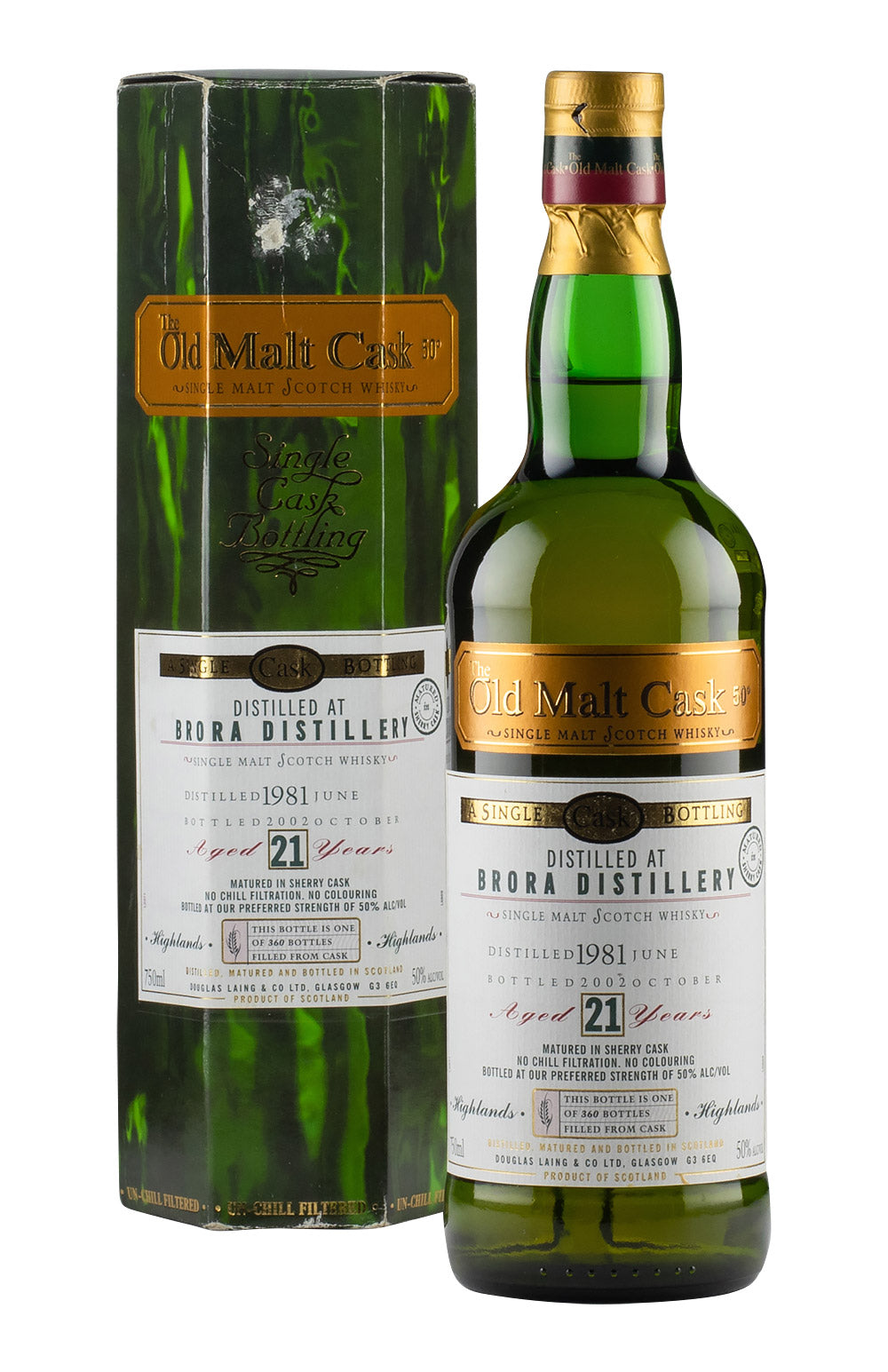 Brora 21 Year Old Old Malt Cask 1981