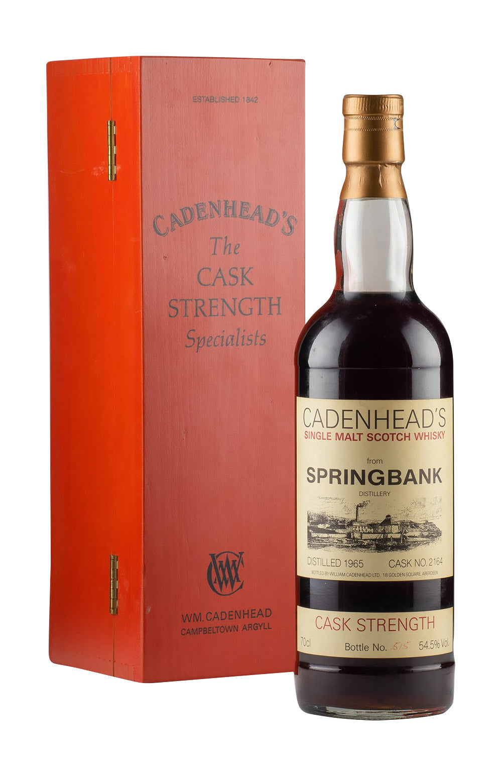Springbank Cadenhead`s Cask 2164 1965