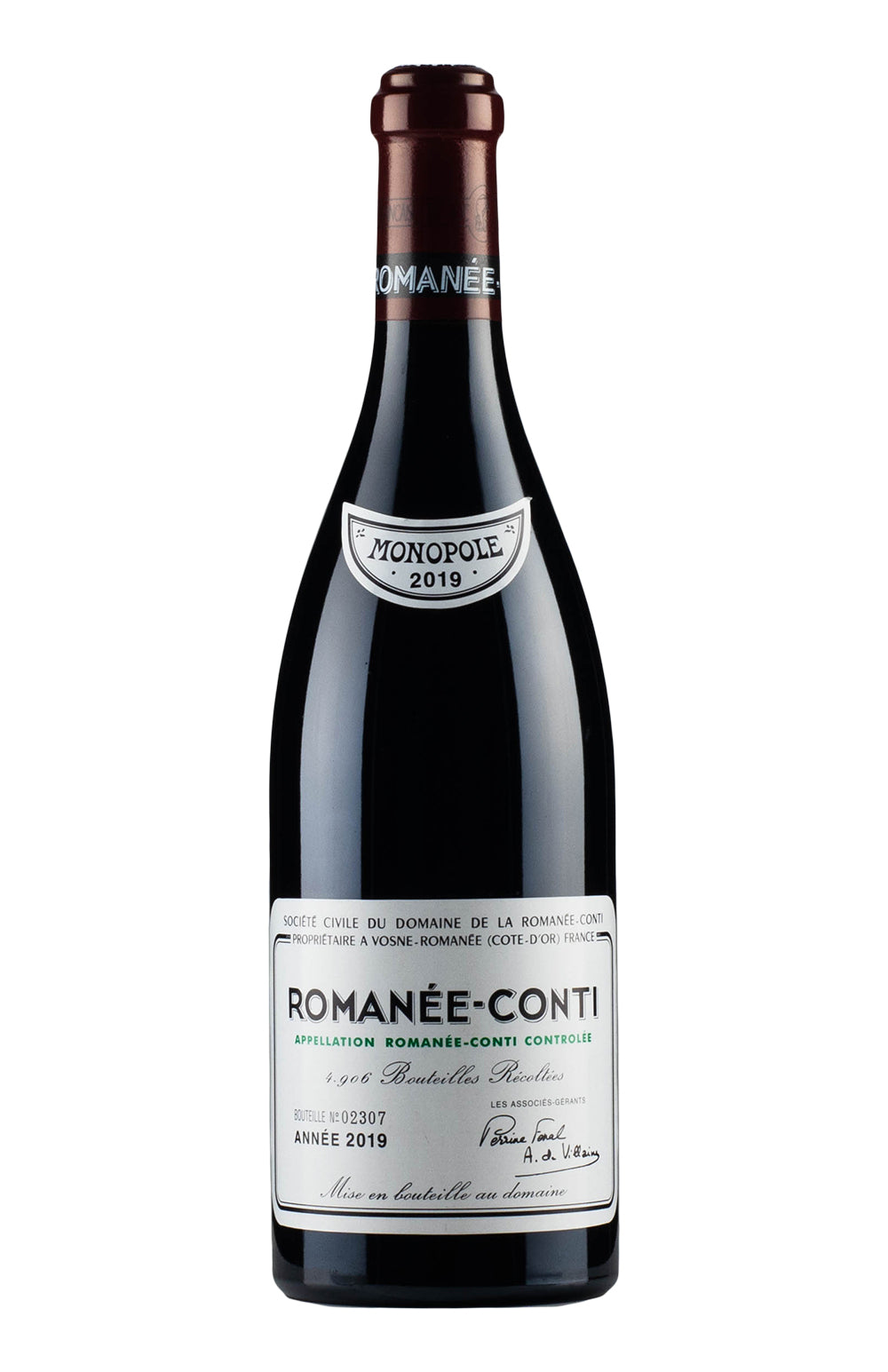 Romanee Conti DRC 2019