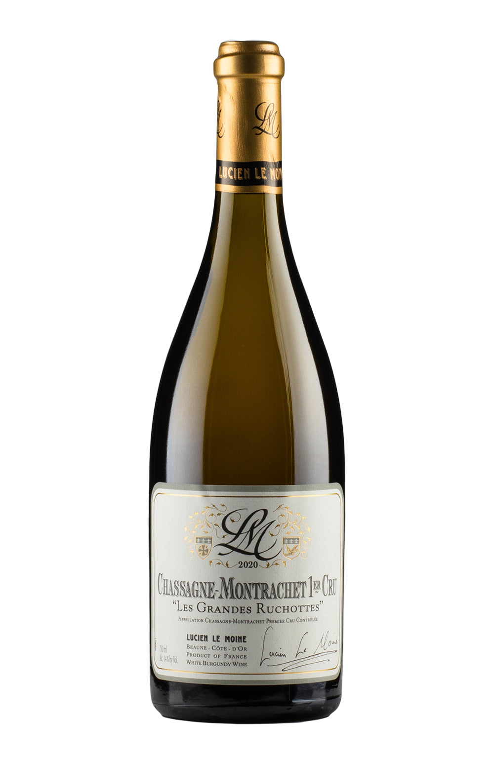Chassagne Montrachet Les Grandes Ruchottes Lucien Le Moine 2020