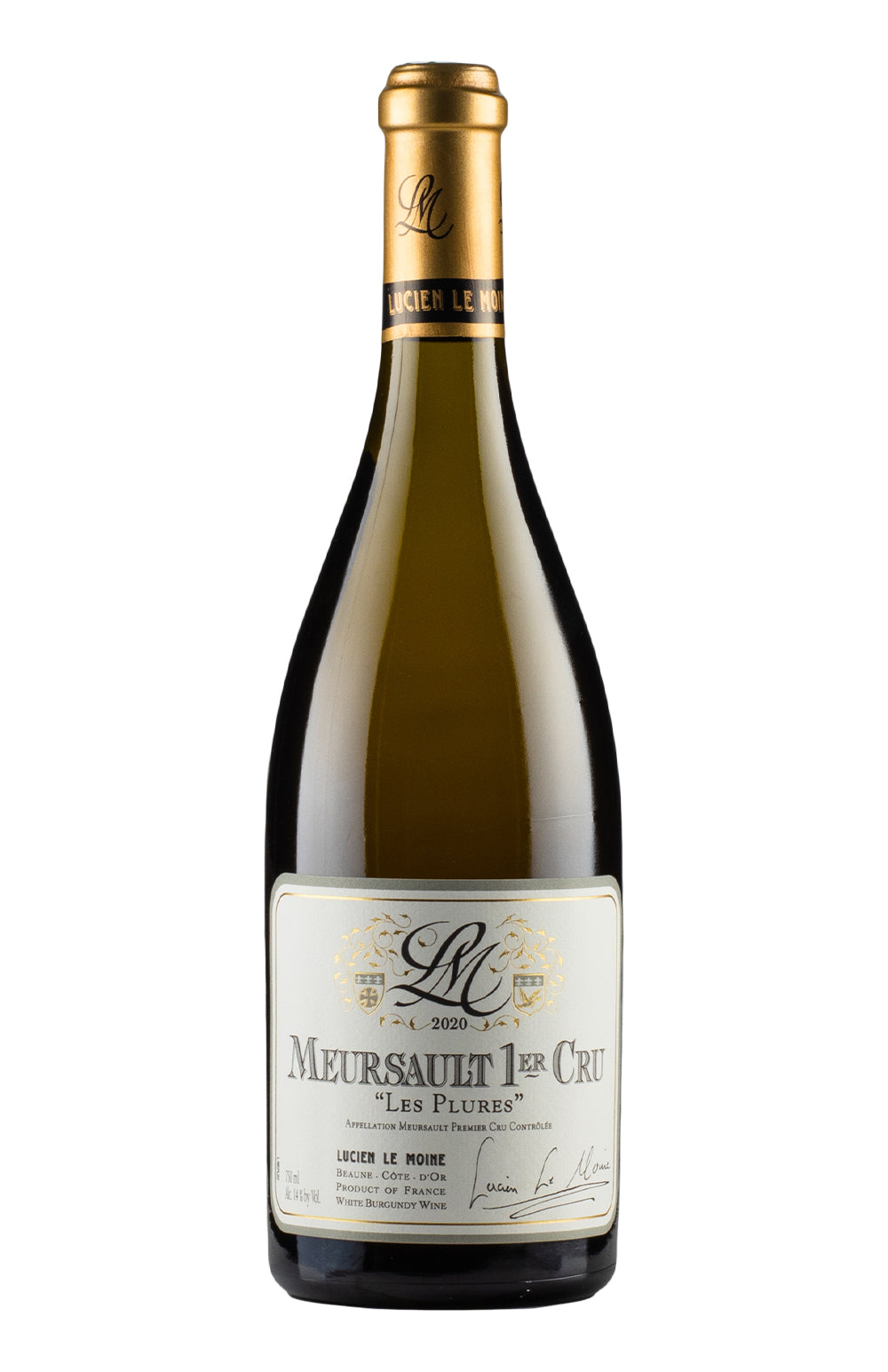 Meursault Les Plures Lucien Le Moine 2020