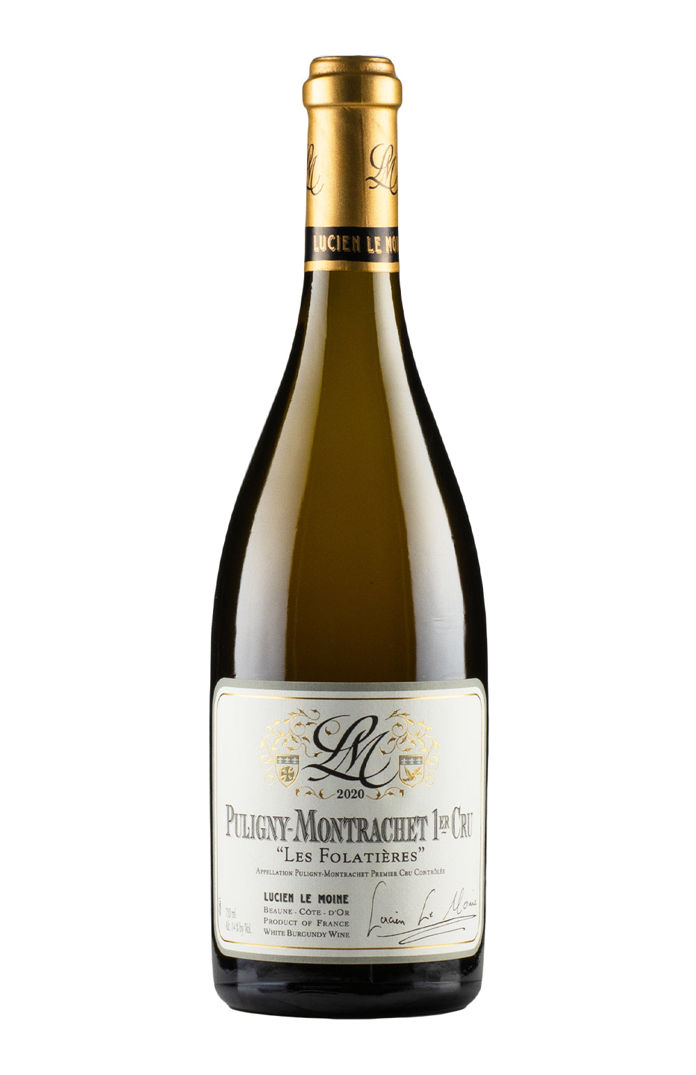 Puligny Montrachet Les Folatieres Lucien Le Moine 2020