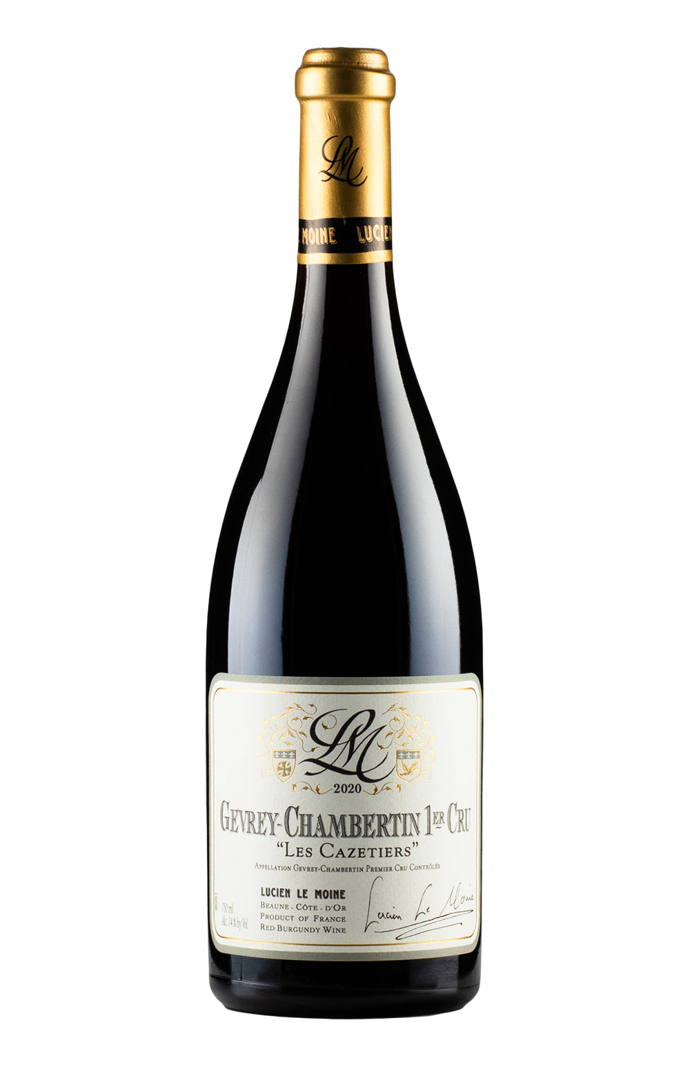 Gevrey Chambertin Les Cazetiers Lucien Le Moine 2020