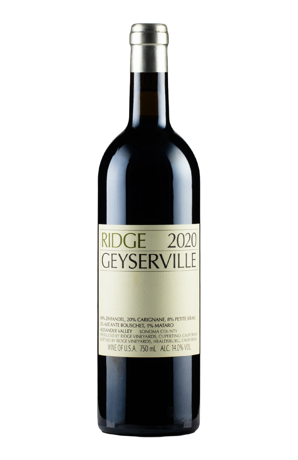 Ridge Geyserville 2020