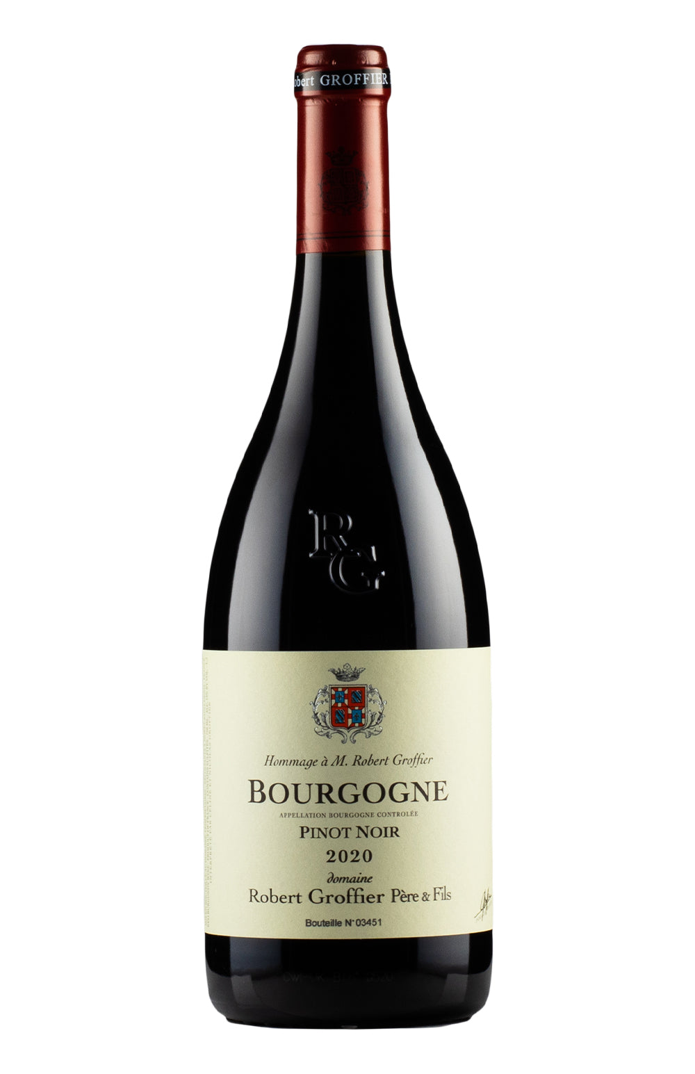 Bourgogne Rouge Robert Groffier 2020