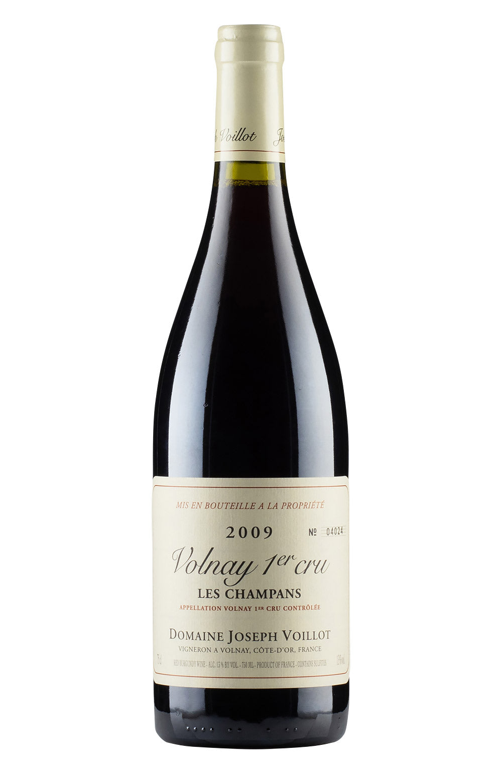 Volnay Les Champans Joseph Voillot 2009