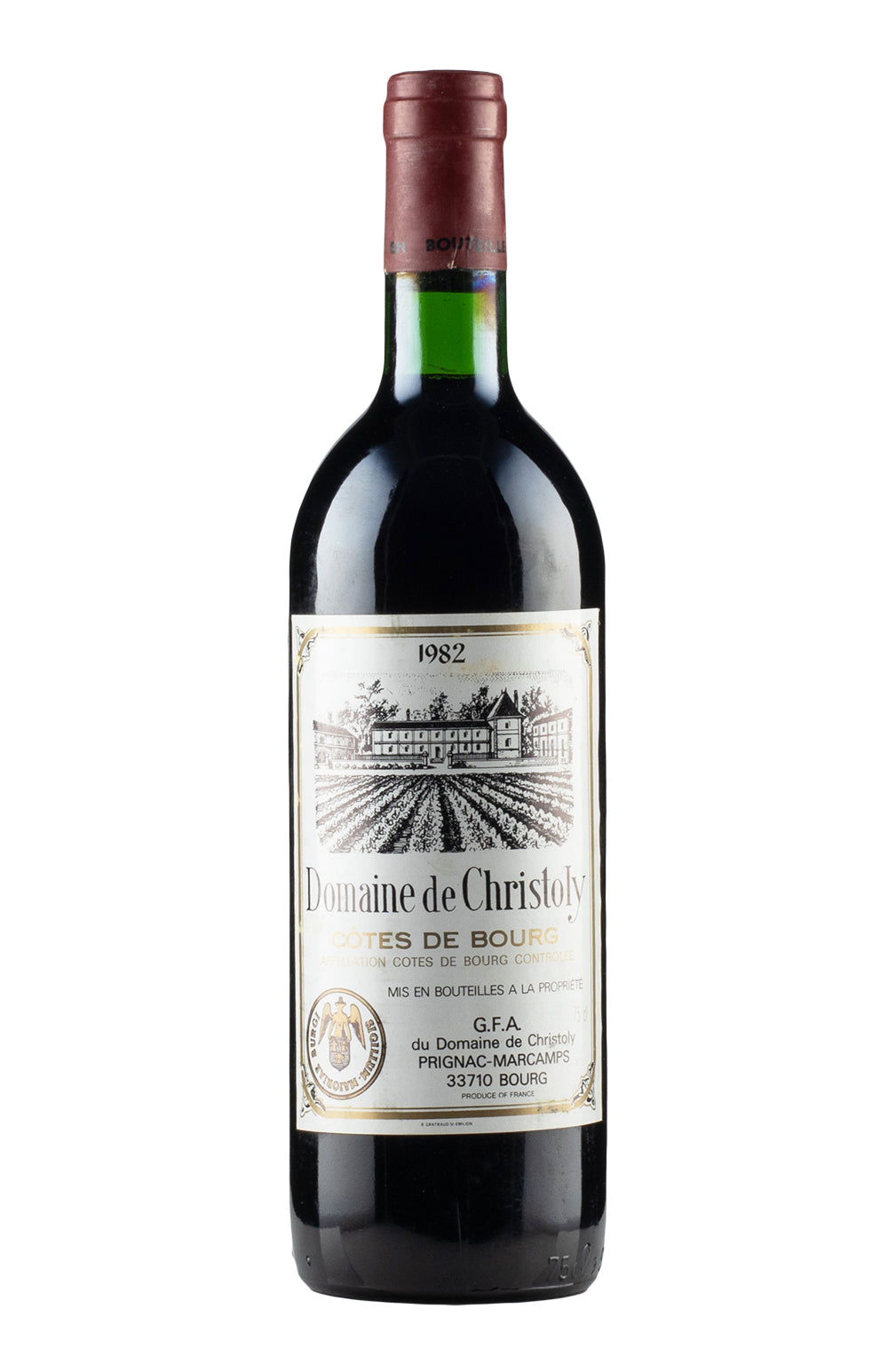 Domaine de Christoly 1982