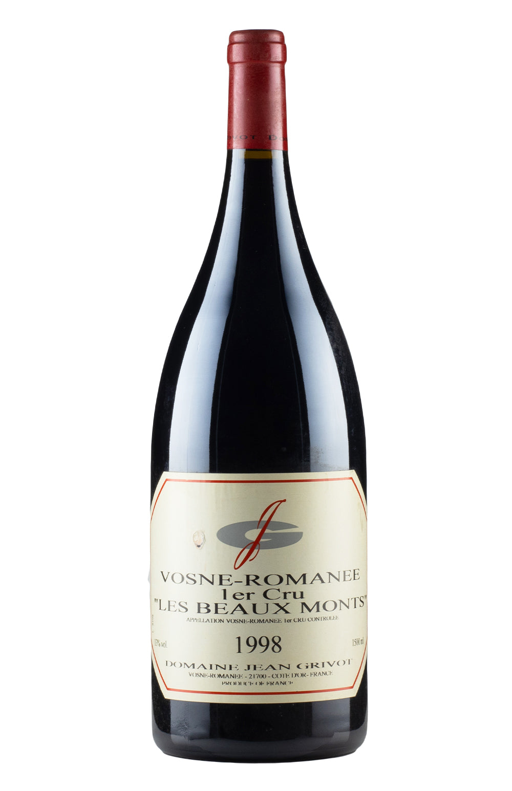 Vosne Romanee Les Beaux Monts Jean Grivot Magnum 1998