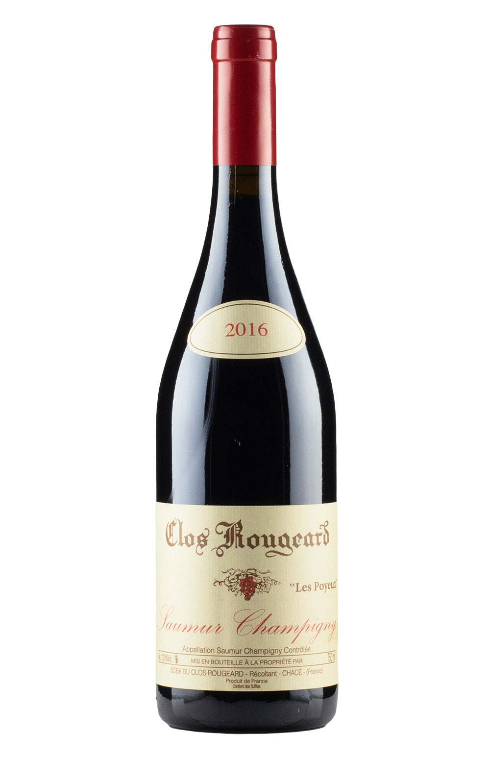 Saumur Champigny Les Poyeux Clos Rougeard 2016