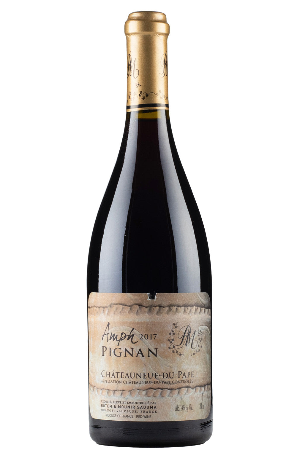 Chateauneuf du Pape Amph IV Pignan Saouma 2017
