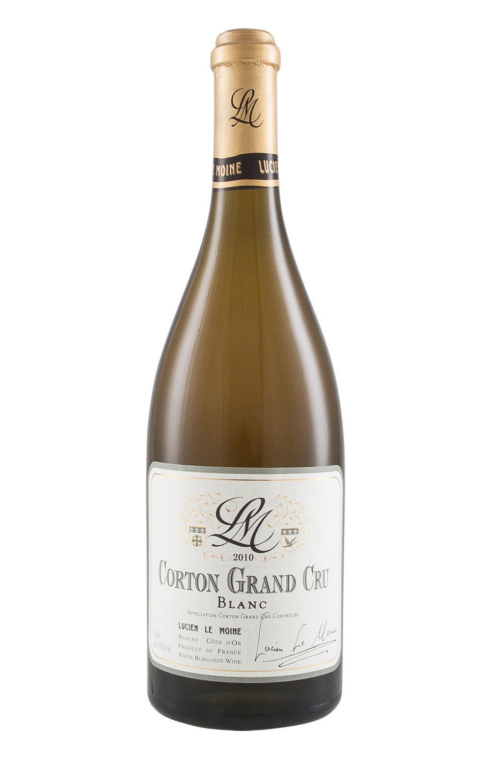 Corton Blanc Lucien Le Moine 2010