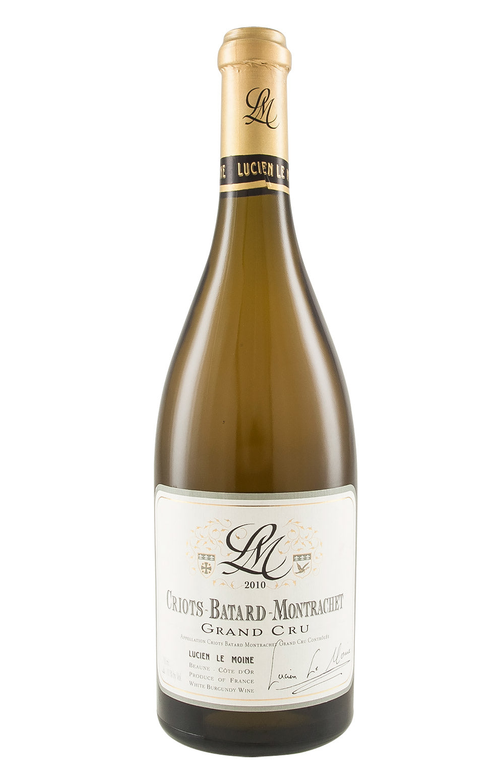 Criots Batard Montrachet Lucien Le Moine 2010