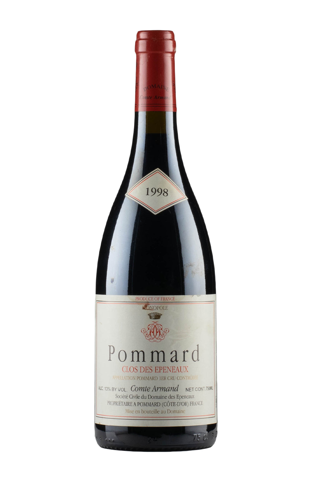 Pommard Clos des Epeneaux Comte Armand 1998