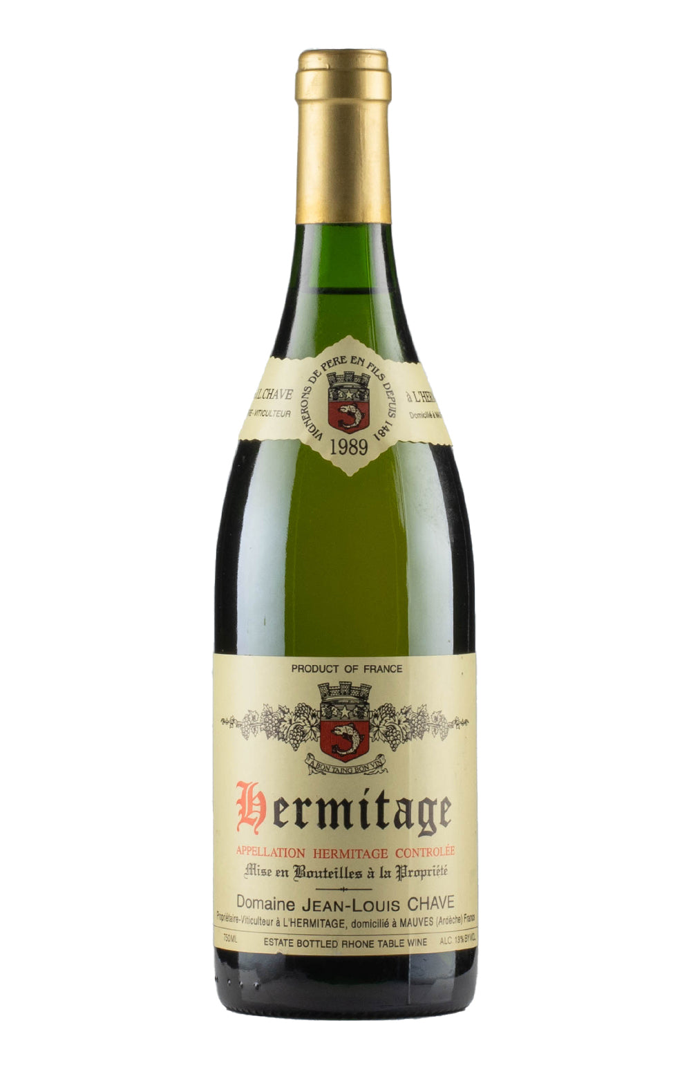 Hermitage Blanc Chave 1989