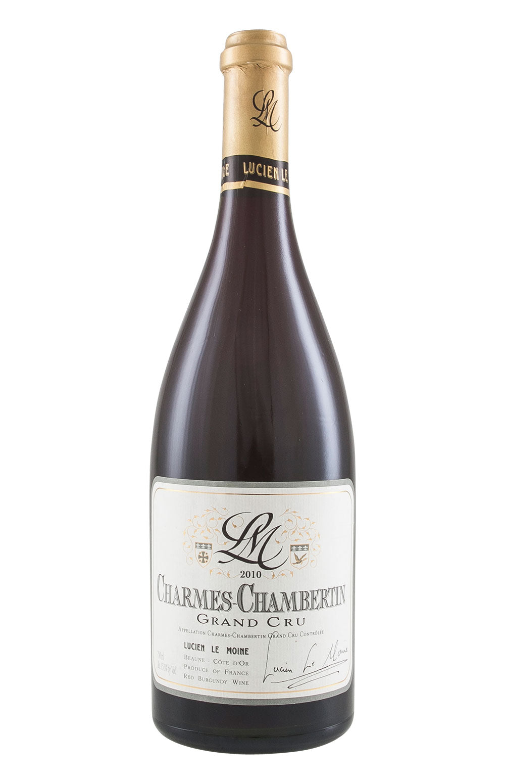 Charmes Chambertin Lucien Le Moine 2010