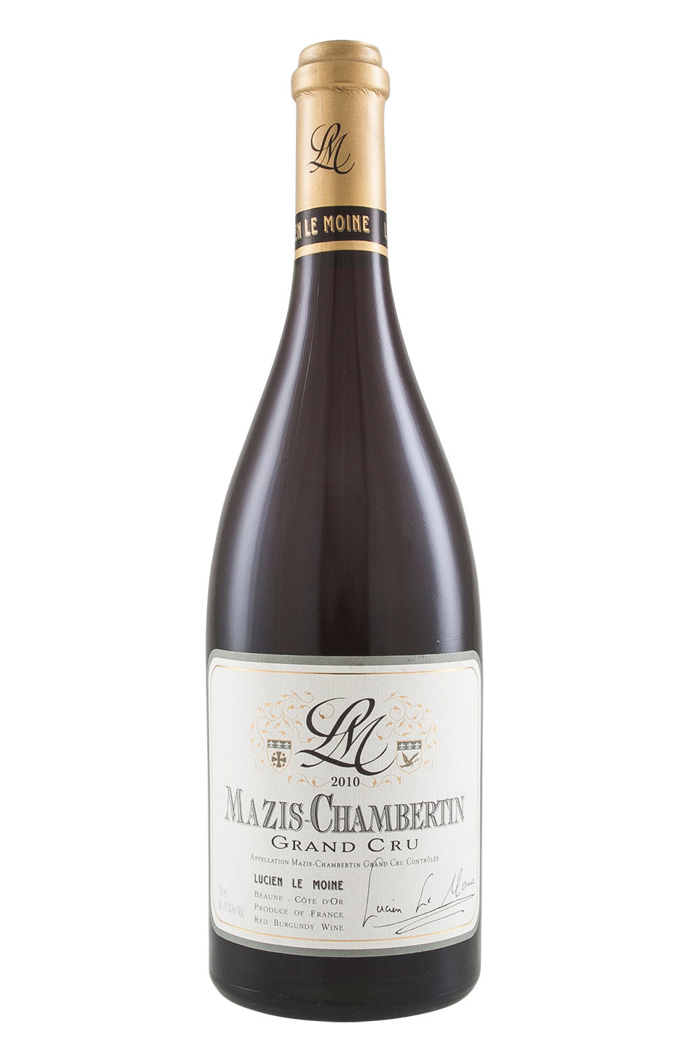 Mazis Chambertin Lucien Le Moine 2010